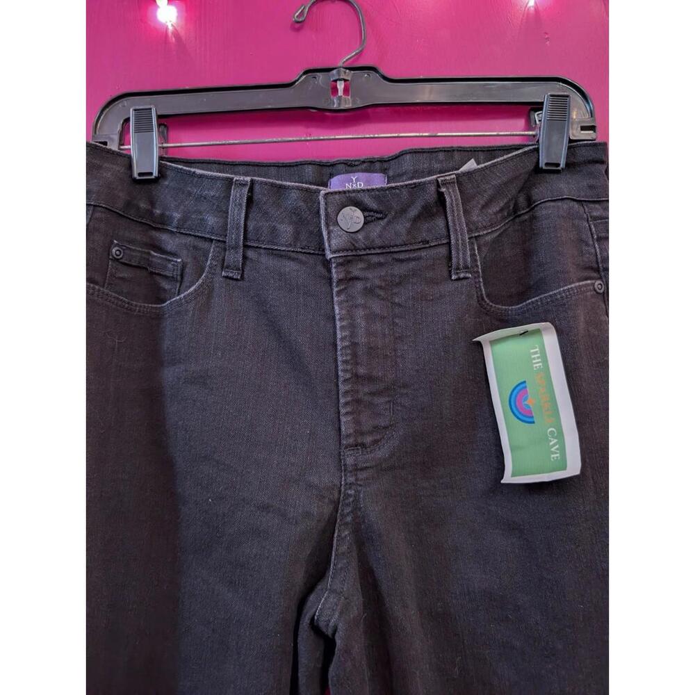 NYDJ Not Your Daughters Jeans Black Skinny Ankle Jeans Size 8 - Picture 2 of 4
